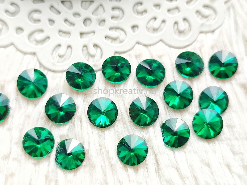 Zld rivoli cabochon kpos htlappal - 🎀 10mm