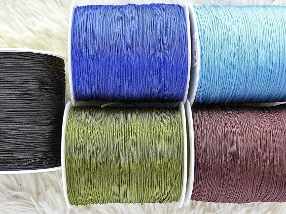  Fekete nylon zsinr 1mm